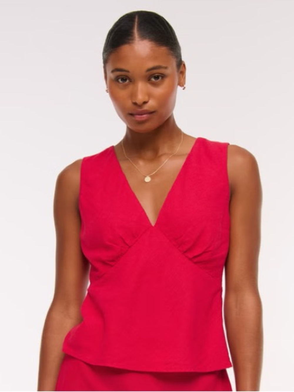 Abercrombie & Fitch Linen Ava Top